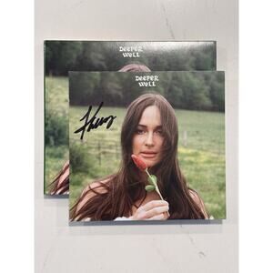 Kacey Musgraves Deeper Well CD SIGNED Autographed Art Card #3